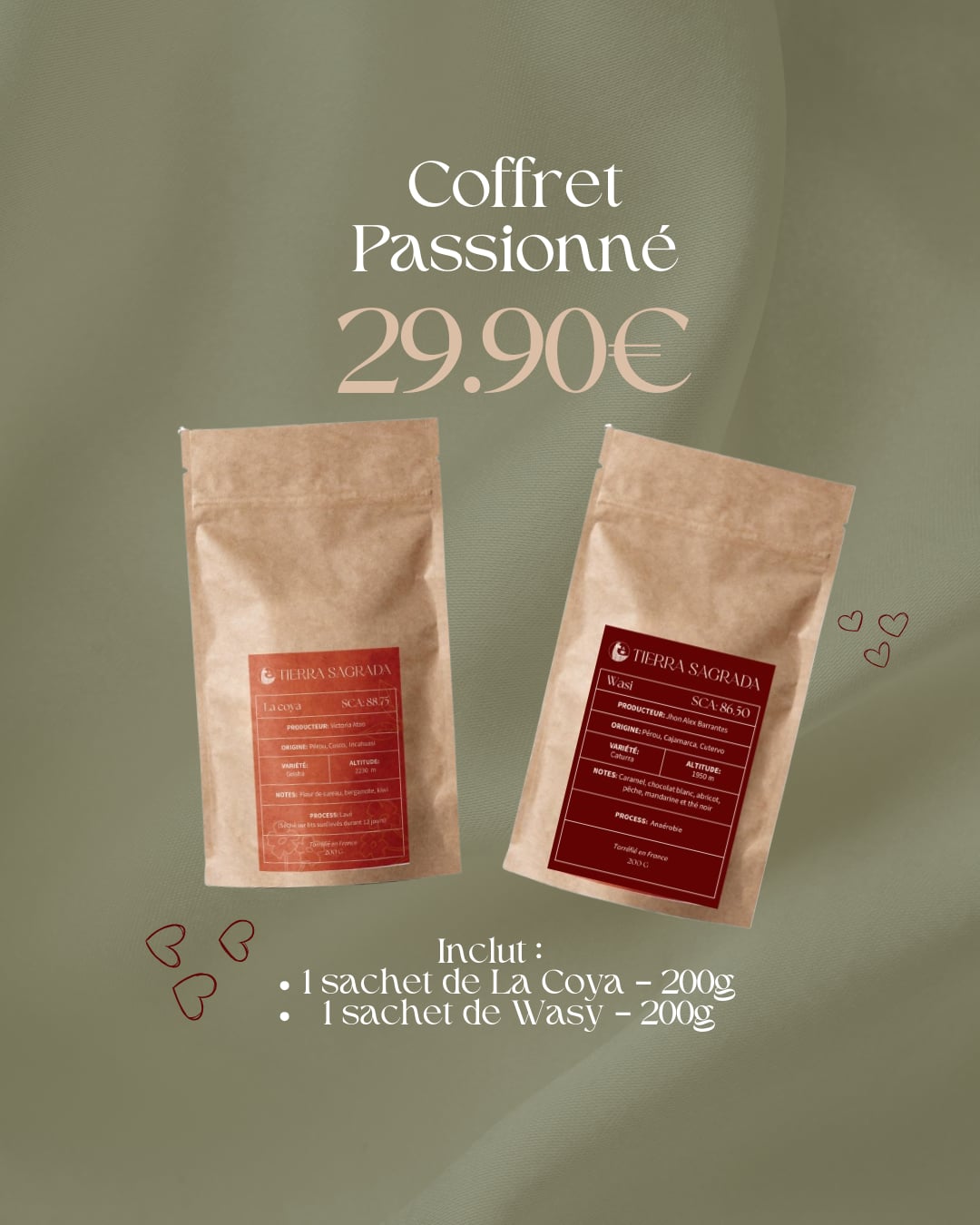 Coffret passionné Tierra Sagrada
